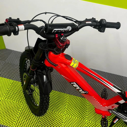 Revvi 20 Electric Bike + Riding Gear Bundle - Red