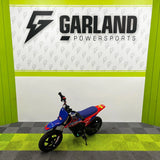RFN Warrior SX-E400 Electric Bike - Blue Red