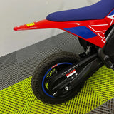 RFN Warrior SX-E400 Electric Bike - Blue Red