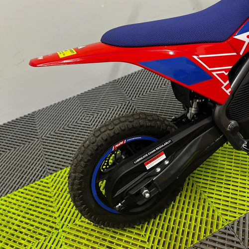 RFN Warrior SX-E400 Electric Bike - Blue Red