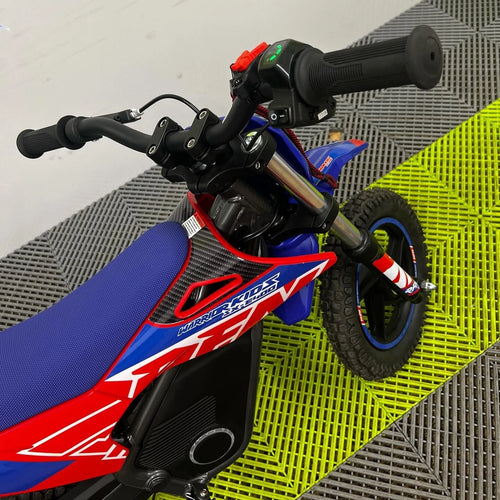 RFN Warrior SX-E400 Electric Bike - Blue Red