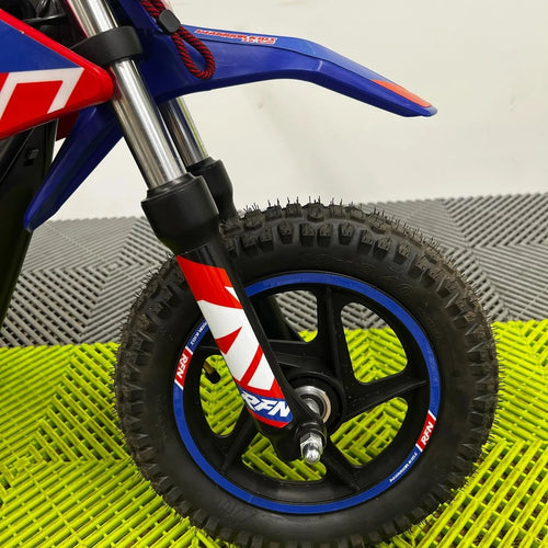 RFN Warrior SX-E400 Electric Bike - Blue Red