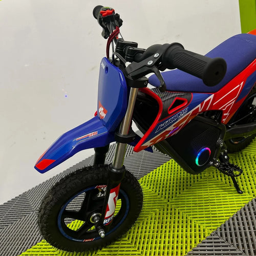 RFN Warrior SX-E400 Electric Bike - Blue Red