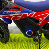 RFN Warrior SX-E400 Electric Bike - Blue Red