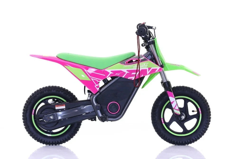 RFN Warrior SX-E400 Electric Bike - Green Pink