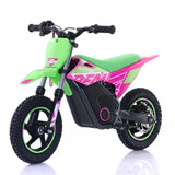 RFN Warrior SX-E400 Electric Bike - Green Pink