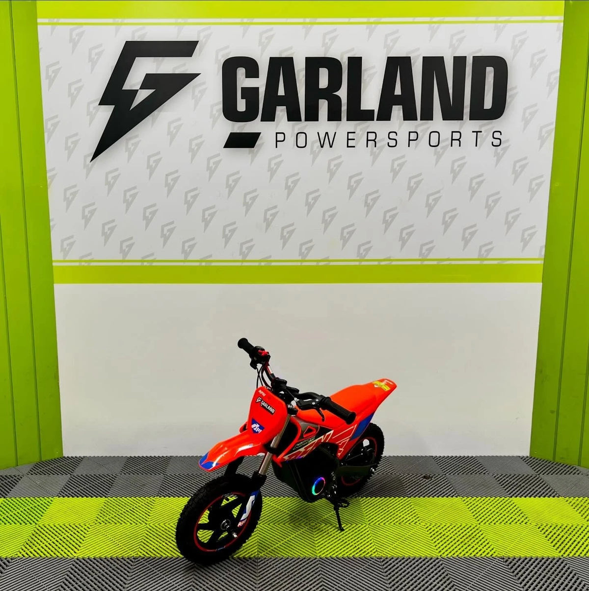 RFN Warrior SX-E400 Electric Bike - Orange Blue