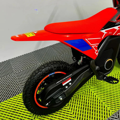 RFN Warrior SX-E400 Electric Bike - Orange Blue
