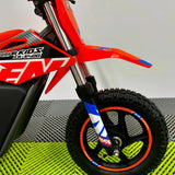 RFN Warrior SX-E400 Electric Bike - Orange Blue