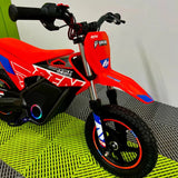 RFN Warrior SX-E400 Electric Bike - Orange Blue