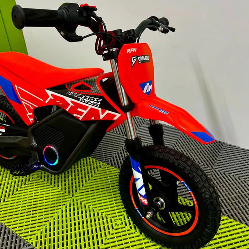 RFN Warrior SX-E400 Electric Bike - Orange Blue