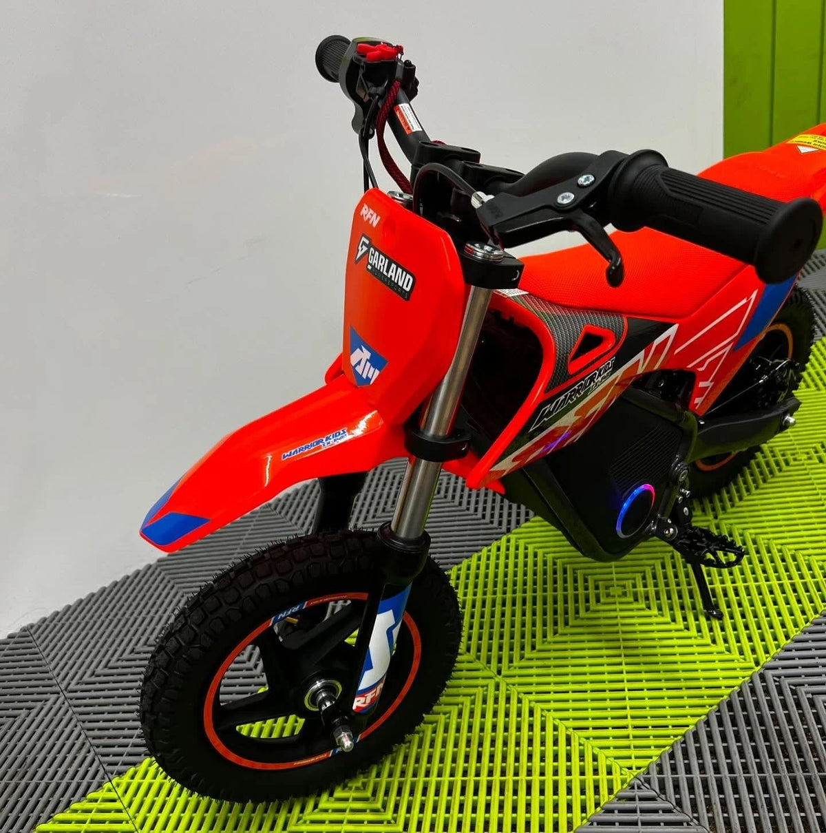 RFN Warrior SX-E400 Electric Bike - Orange Blue