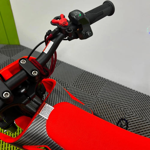 RFN Warrior SX-E400 400W Electric Bike - Orange Blue