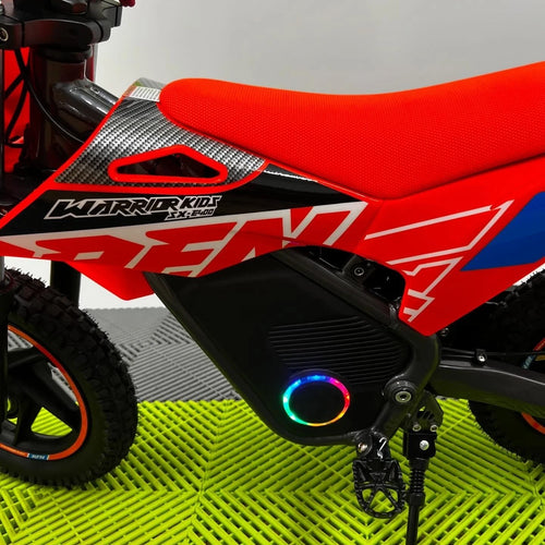 RFN Warrior SX-E400 400W Electric Bike - Orange Blue