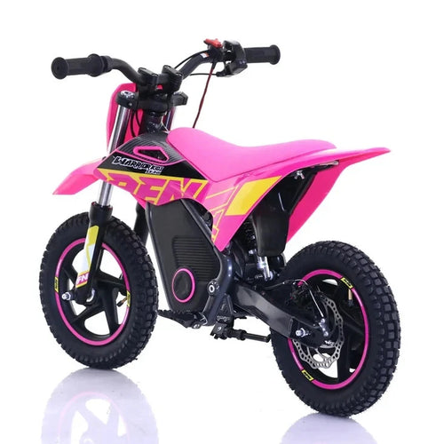 RFN Warrior SX-E400 Electric Bike - Pink Yellow