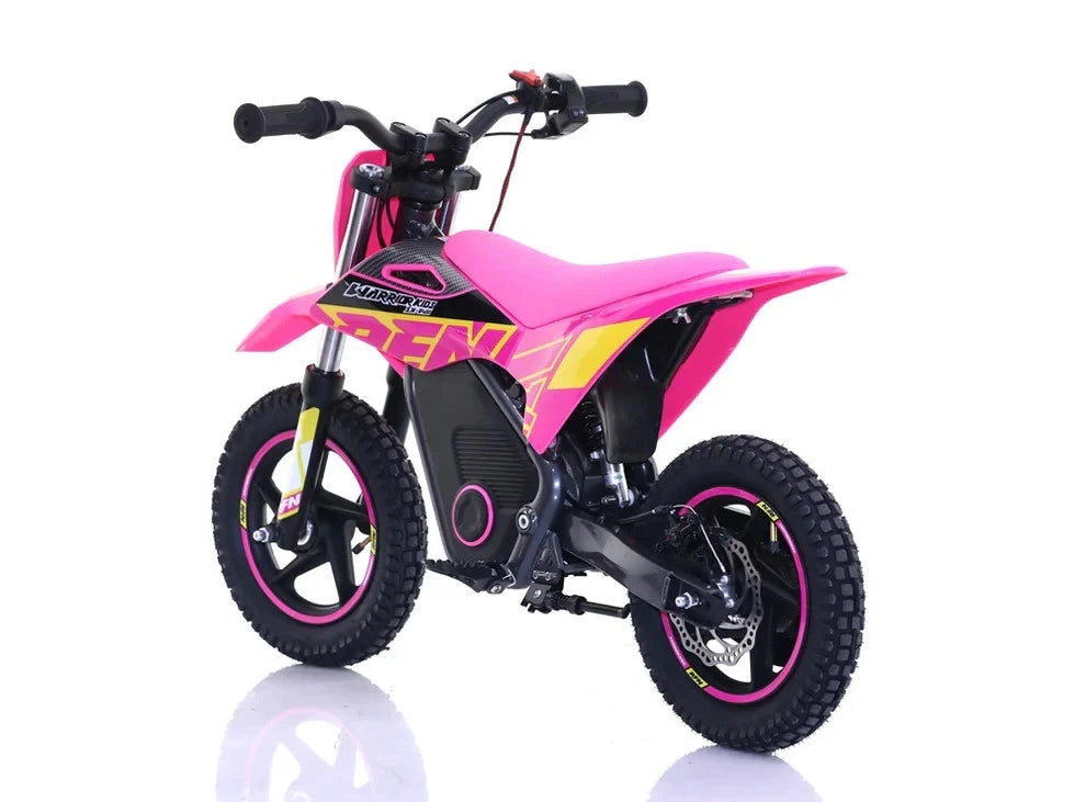 RFN Warrior SX-E400 Electric Bike - Pink Yellow