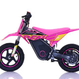 RFN Warrior SX-E400 Electric Bike - Pink Yellow