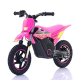 RFN Warrior SX-E400 Electric Bike - Pink Yellow