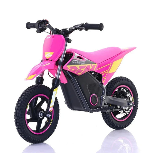 RFN Warrior SX-E400 Electric Bike - Pink Yellow