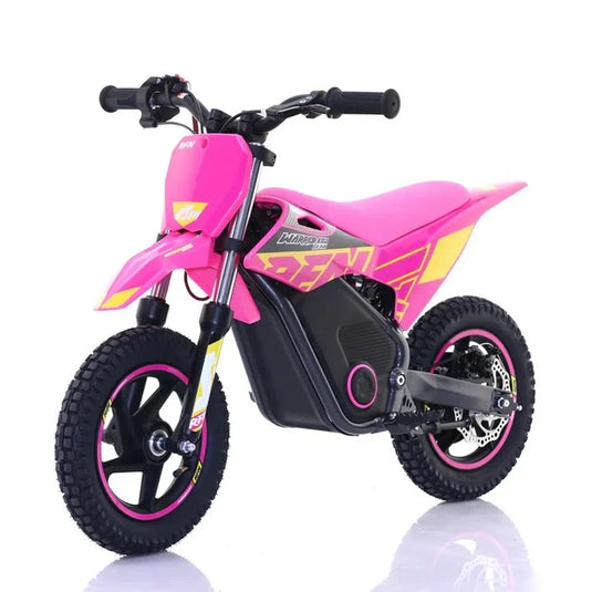 RFN Warrior SX-E400 Electric Bike - Pink Yellow