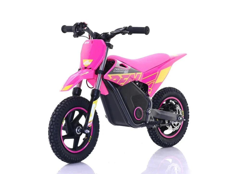 RFN Warrior SX-E400 Electric Bike - Pink Yellow