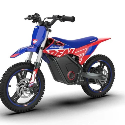 RFN Warrior SX-E500 Electric Bike - Blue Red