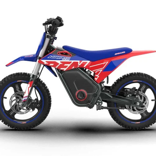 RFN Warrior SX-E500 500W Electric Bike - Blue Red