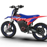 RFN Warrior SX-E500 Electric Bike - Blue Red
