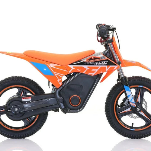 RFN Warrior SX-E500 500W Electric Bike - Orange Blue