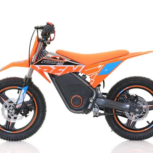 RFN Warrior SX-E500 500W Electric Bike - Orange Blue