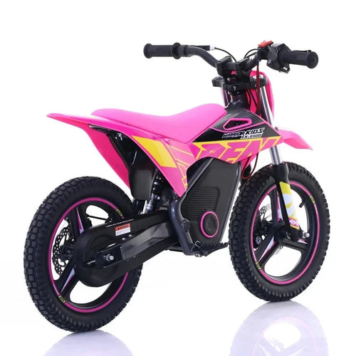 RFN Warrior SX-E500 500W Electric Bike - Pink Yellow