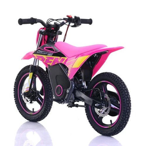 RFN Warrior SX-E500 500W Electric Bike - Pink Yellow