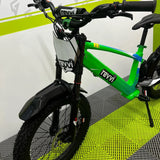 Revvi 20 Electric Bike + Riding Gear Bundle - Green