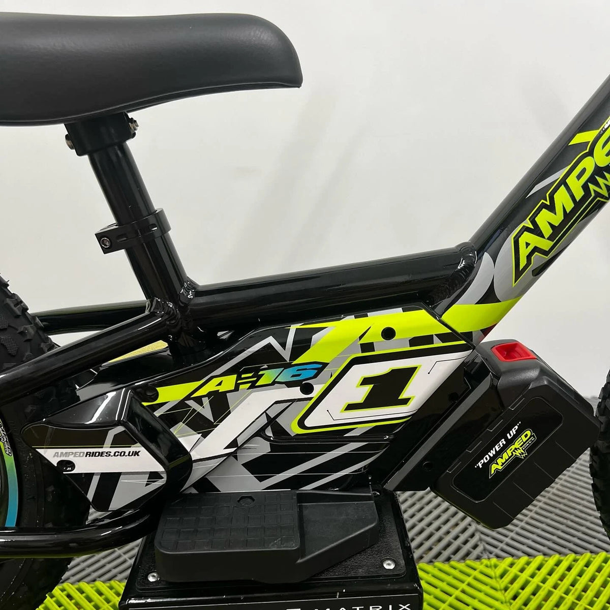 Amped A16 Electric Balance Bike - Black