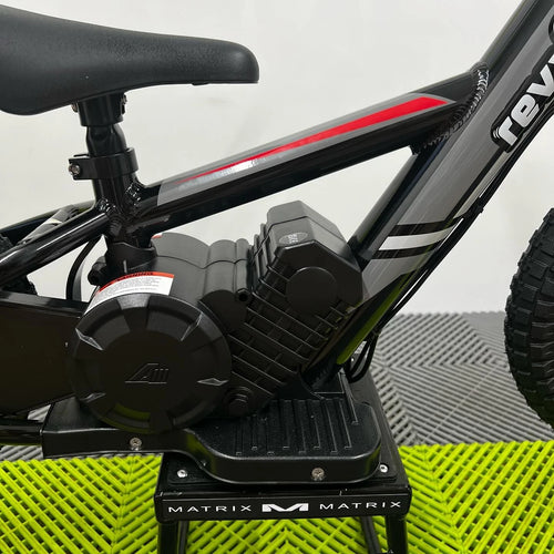 Revvi 12" 100W Electric Balance Bike - Black