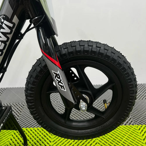 Revvi 12” Electric Balance Bike - Black