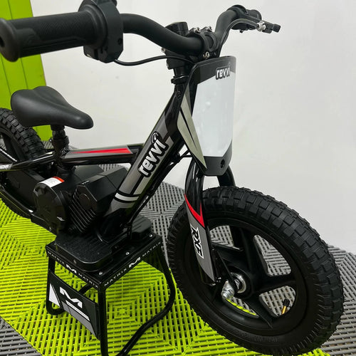 Revvi 12" 100W Electric Balance Bike - Black