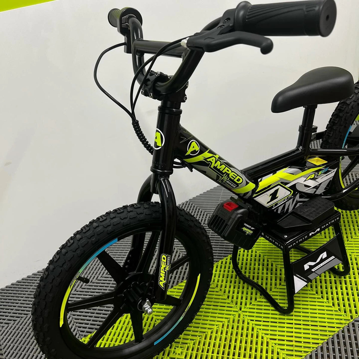 Amped A16 Electric Balance Bike - Black