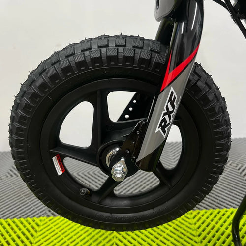 Revvi 12" 100W Electric Balance Bike - Black