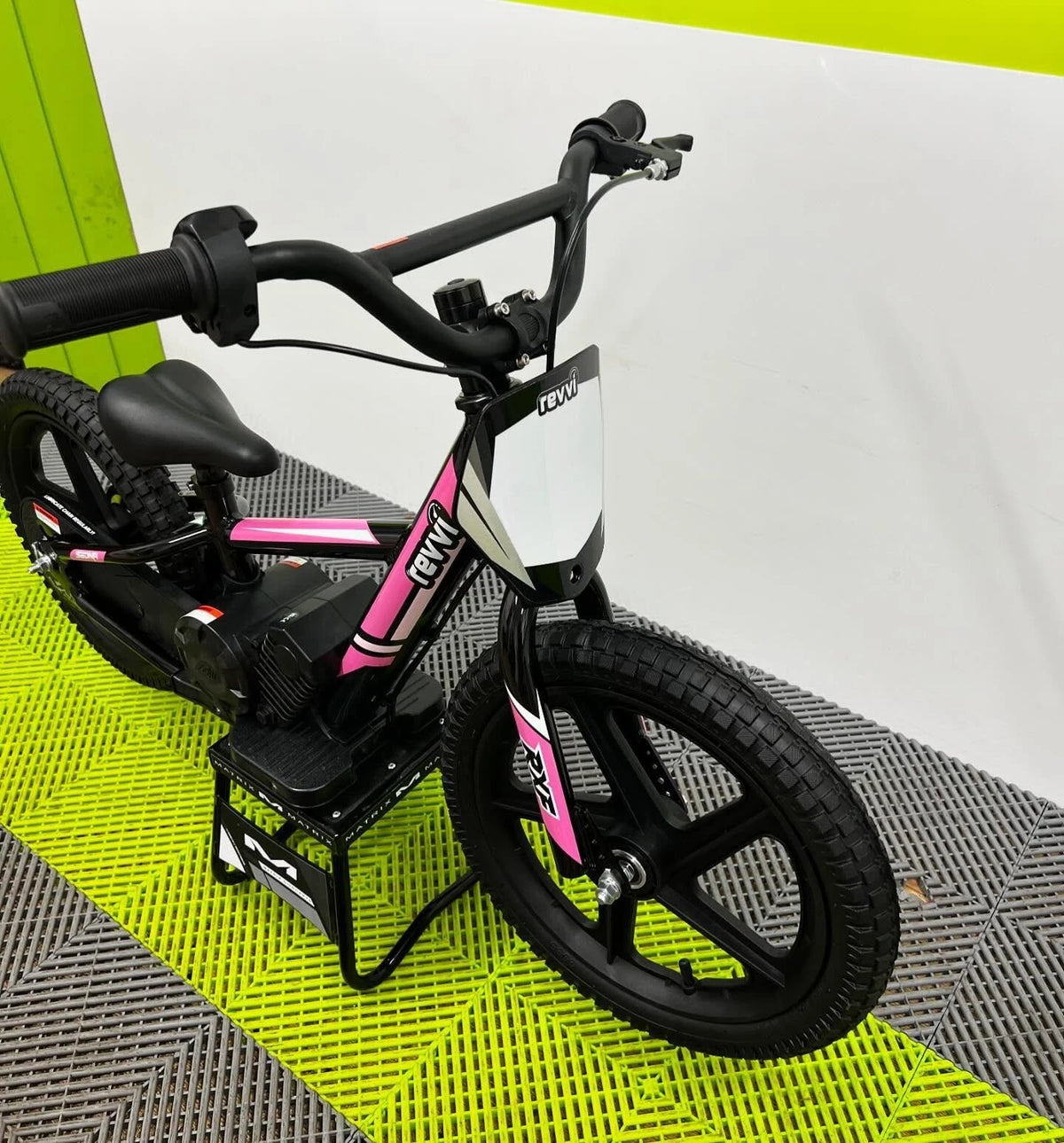 Revvi 16” Electric Balance Bike - Pink