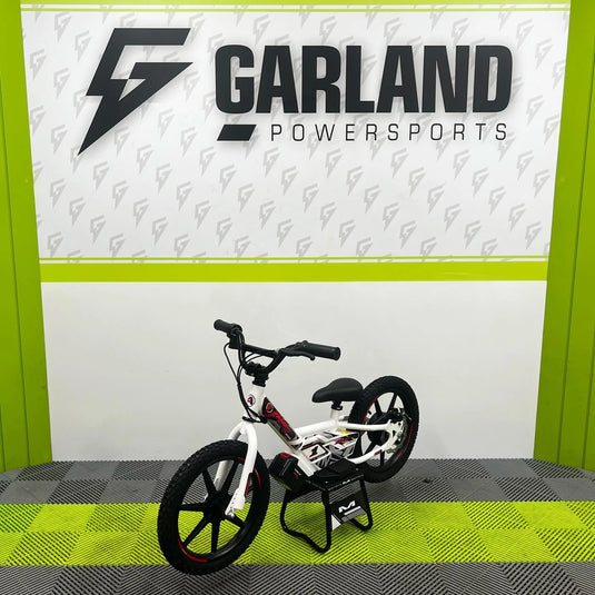 Amped A16 Electric Balance Bike - White
