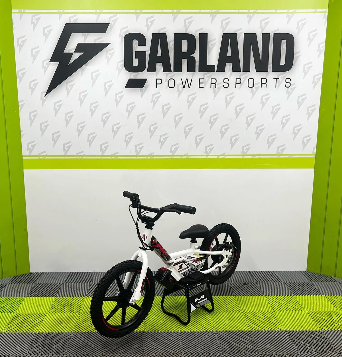 Amped A16 Electric Balance Bike - White