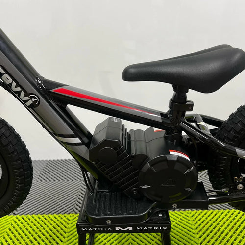 Revvi 12” Electric Balance Bike - Black