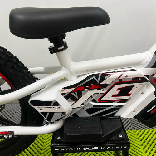Amped A16 Electric Balance Bike - White