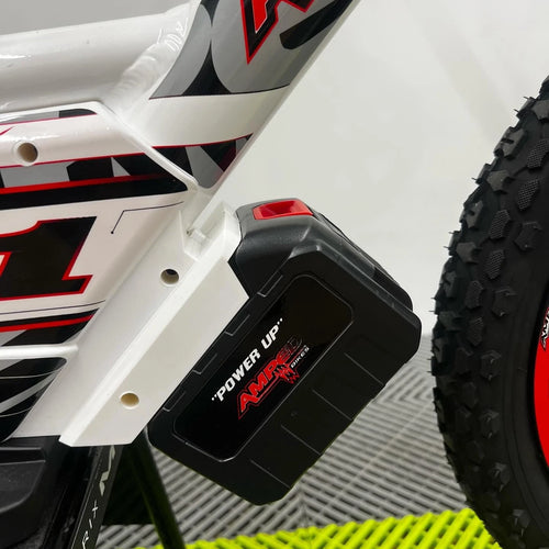 Amped A16 Electric Balance Bike - White