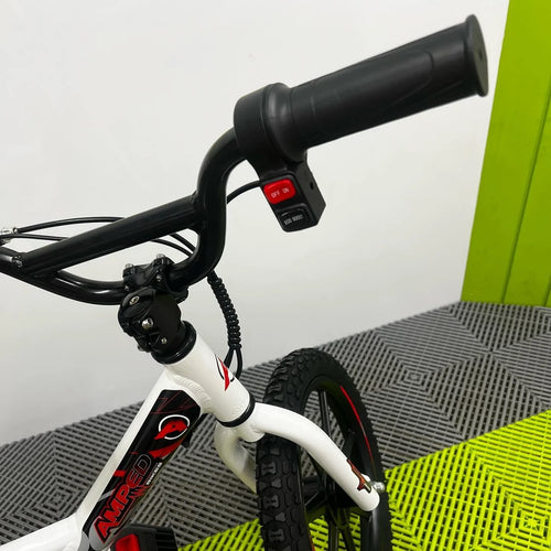 Amped A16 Electric Balance Bike - White