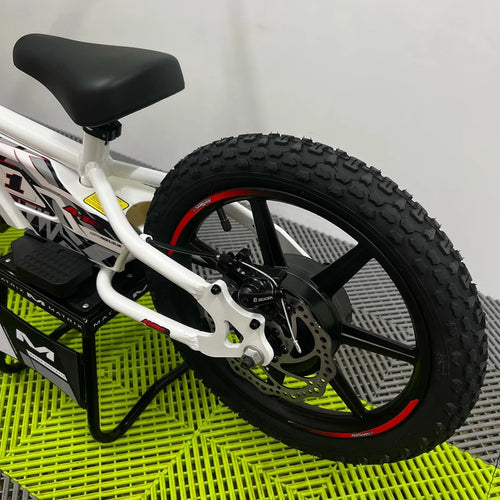 Amped A16 Electric Balance Bike - White