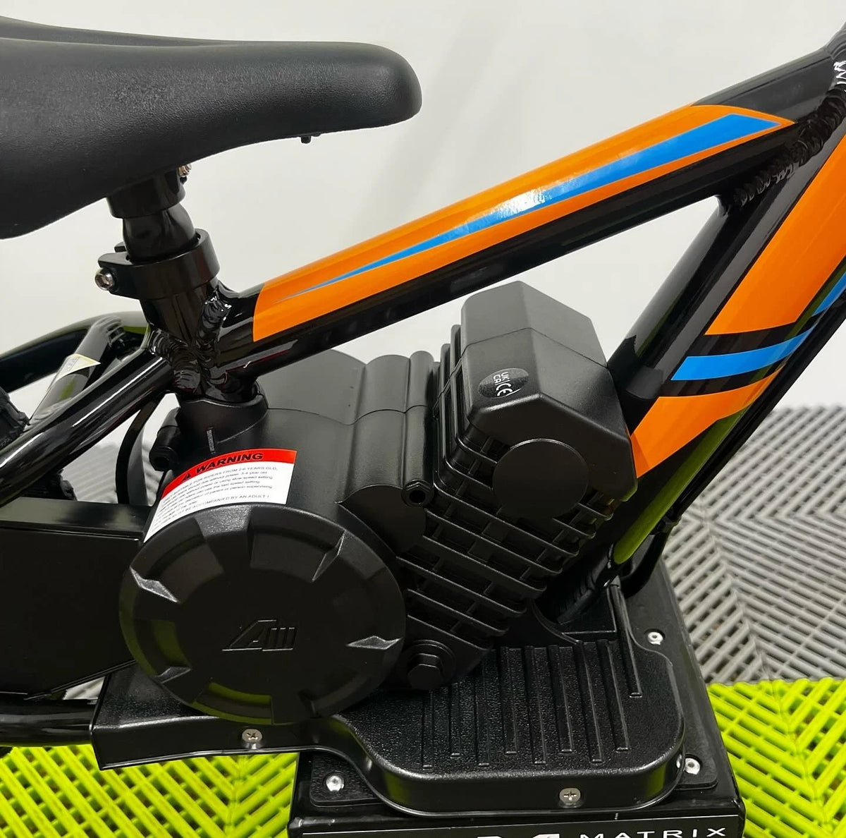 Revvi 12 Electric Bike, Stabilisers & Helmet Bundle – Orange