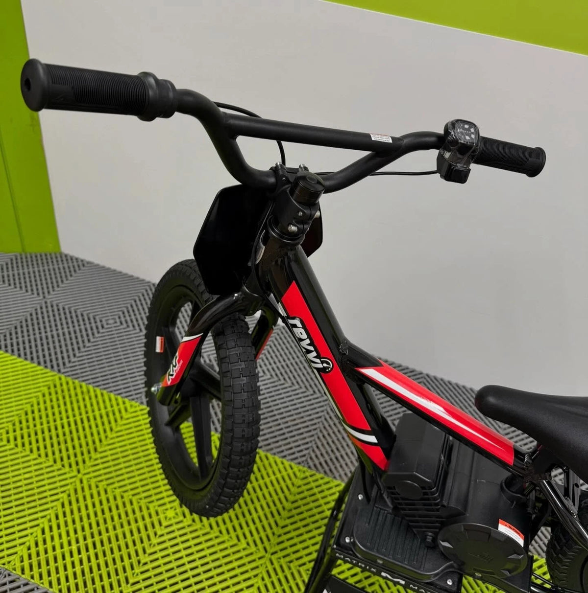 Revvi 16” Electric Balance Bike - Red