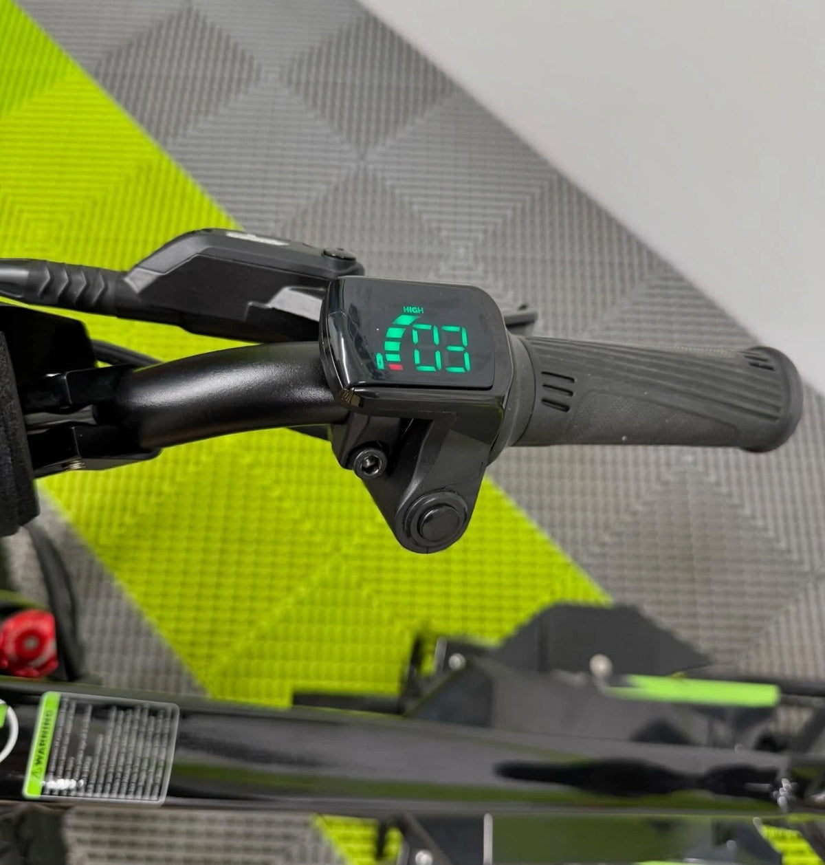 Amped A16 Pro Electric Balance Bike - Black